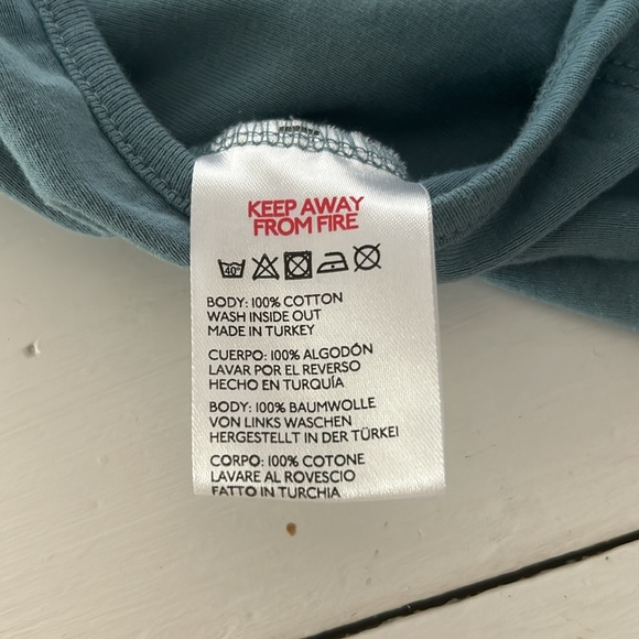 UO Renewal Butterfly Tie-Back Tank Top in Blue - Picture 7 of 7